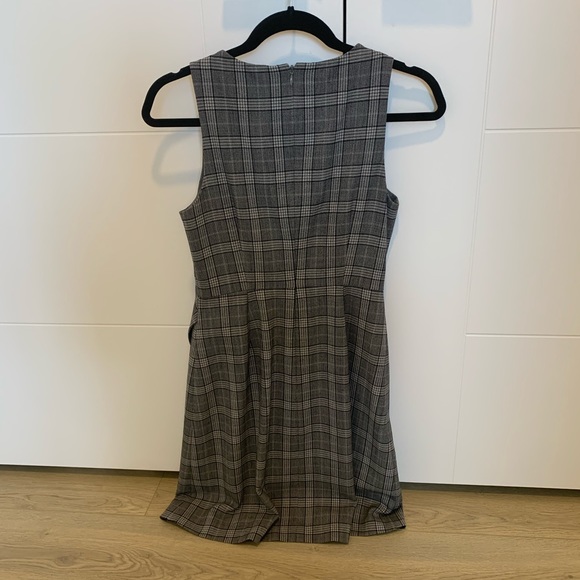 Grey Plaid Banana Republic Dress - Picture 2 of 2